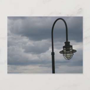 Alte Straßenlaterne Postkarte
