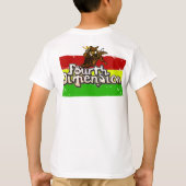 Alte Streifen, VIERTER, MASS, INVAZION T-Shirt (Rückseite)