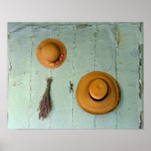 Alte Strohhasen Poster (Vorne)