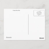 Alte Strohhasen Postkarte (Rückseite)