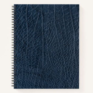 Alte strukturierte Cognac-Ledertextur Notizblock