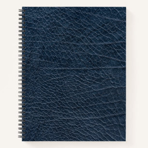 Alte strukturierte Cognac-Ledertextur Notizblock