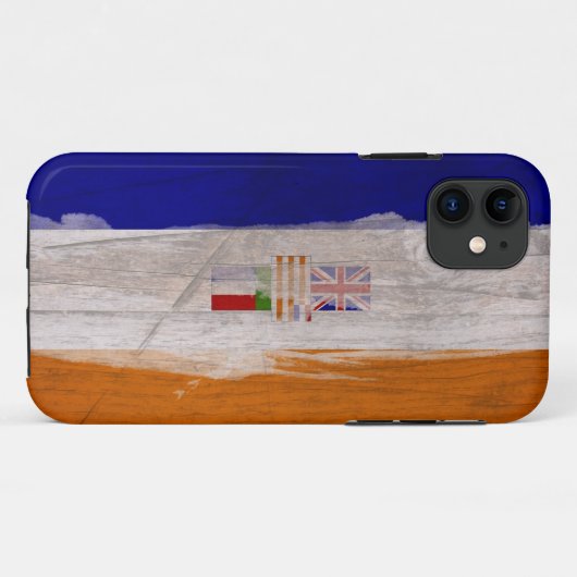 Alte südafrikanische Flagge Case-Mate iPhone Hülle (Rückseite (Horizontal))