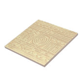 Alte sumerische Mesopotamian-Muster-Filtercreme Fliese (Seite)