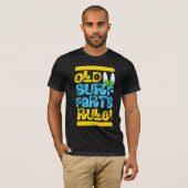 Alte Surf-Furzen (männlich) T-Shirt (Vorne ganz)