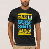 Alte Surfer (männlich) T-Shirt (Vorderseite)