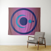 Alte Symbole Alien Crop Circle Tapestry Wandteppich (Beispiel (Horizontal))