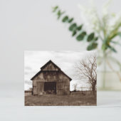 Alte Tabakfarm Postkarte (Stehend Vorderseite)