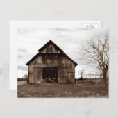 Alte Tabakfarm Postkarte (Vorne/Hinten)