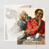 Alte Tabakwerbung Postkarte (Vorne/Hinten)