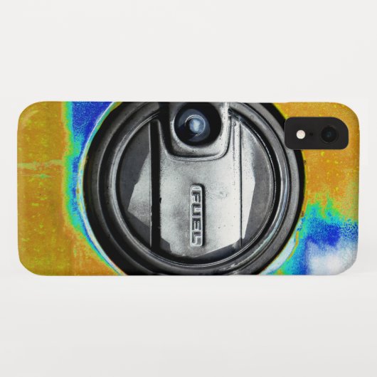 Alte Tankkappe für Autos Case-Mate iPhone Hülle (Rückseite (Horizontal))