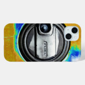 Alte Tankkappe für Autos Case-Mate iPhone Hülle (Rückseite (Horizontal))