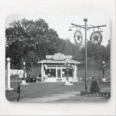 Alte Tankstelle, 1925 Mousepad (Vorne)