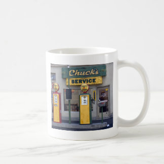 Alte Tankstelle Kaffeetasse