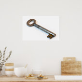 Alte Taste Poster (Küche)