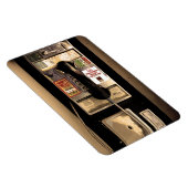 Alte Telefonzelle Magnet (Rechte Seite)