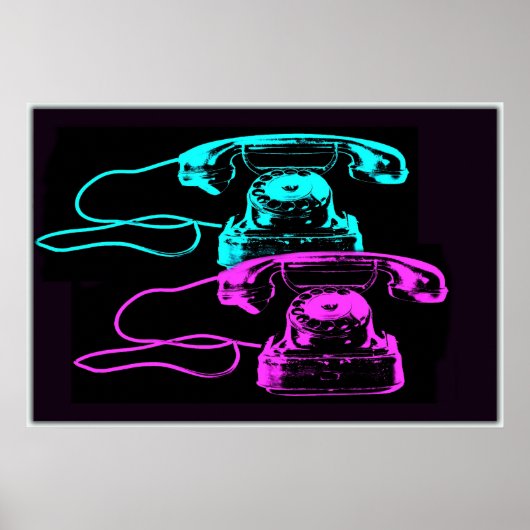 Alte Telefonzentrale Poster (Vorne)