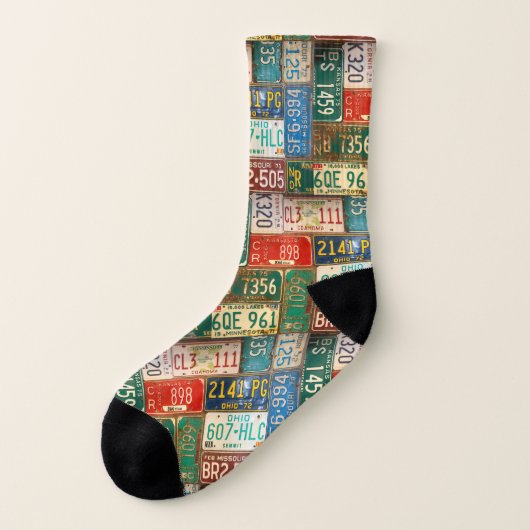 alte Teller rostiger Lizenzen Socken (Links - Außen)