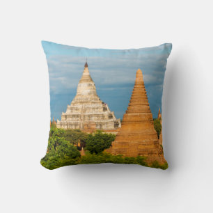 Alte Tempel und Pagoden Bagan Kissen