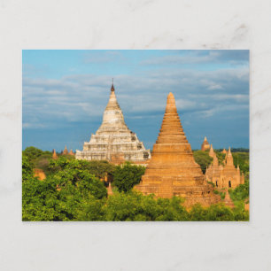 Alte Tempel und Pagoden   Bagan Postkarte