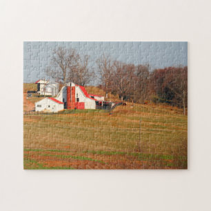 Alte Tennessee Scheunen. Puzzle