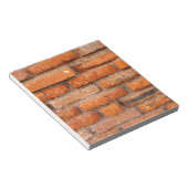 Alte Terracotta Brick Notizblock (angewinkelt)