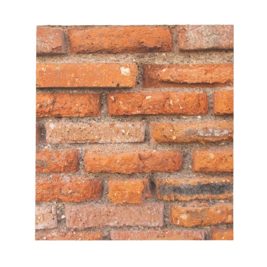 Alte Terracotta Brick Notizblock (Vorderseite)