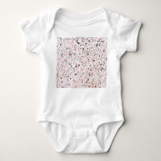 Alte Terrazzo Textur, hemmen Muster. Baby Strampler