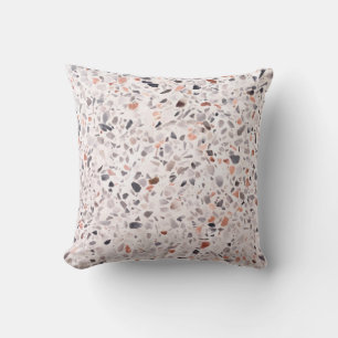 Alte Terrazzo Textur, hemmen Muster. Kissen