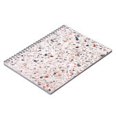 Alte Terrazzo Textur, hemmen Muster. Notizblock (Linke Seite)