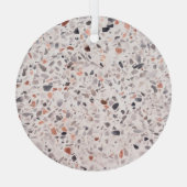 Alte Terrazzo Textur, hemmen Muster. Ornament Aus Glas (Rückseite)