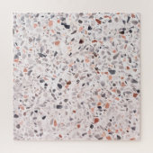 Alte Terrazzo Textur, hemmen Muster. Puzzle (Vertikal)