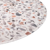 Alte Terrazzo Textur, hemmen Muster. Schneidebrett (Ecke)