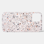 Alte Terrazzo-Textur, Korbmuster. Case-Mate iPhone Hülle (Rückseite (Horizontal))