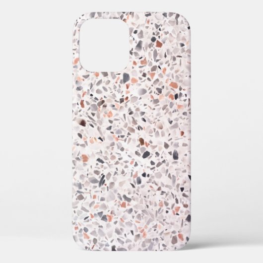 Alte Terrazzo-Textur, Korbmuster. Case-Mate iPhone Hülle (Rückseite)
