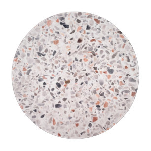 Alte Terrazzo-Textur, Korbmuster. Schneidebrett