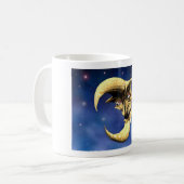 Alte Teufel-Mond-Tasse Kaffeetasse (Vorderseite Links)