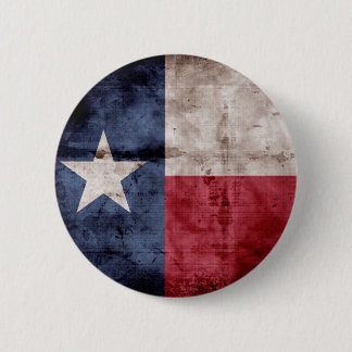Alte Texas-Flagge Button