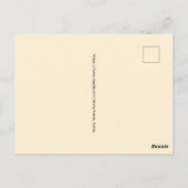 Alte Texas-Grußpostkarte Postkarte (Rückseite)