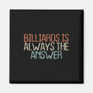 Alte Text-Shirt Vintage Billard ist immer das Magnet