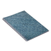 Alte Textur aus denim Stoff. abstrakt, anc Notizblock (Rechte Seite)
