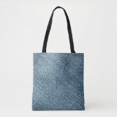 Alte Textur aus denim Stoff. abstrakt, anc Tasche (Vorderseite)