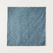 Alte Textur aus denim Stoff. abstrakt, anc Wandteppich (Vorderseite (Horizontal))