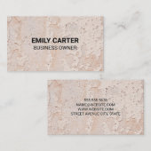 Alte Textur Visitenkarte (Vorne/Hinten)