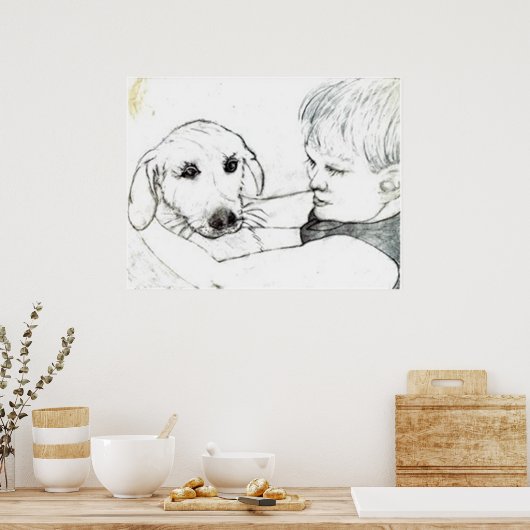 Alte Thyme Stift Wanddekor Poster (Küche)