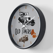 Alte Timer 1930er Jahre Gerahmte Holzuhr Uhr (Winkel)