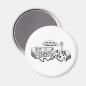 Alte Timer Magnet (Vorderseite/Rückseite)