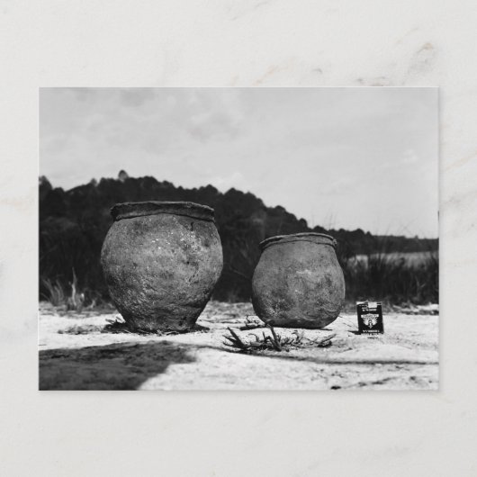 Alte Tontöpfe, Süd-Mexiko Postkarte (Vorderseite)