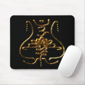 alte traditionelle buddhistische Symbolik Mousepad (Mit Mouse)