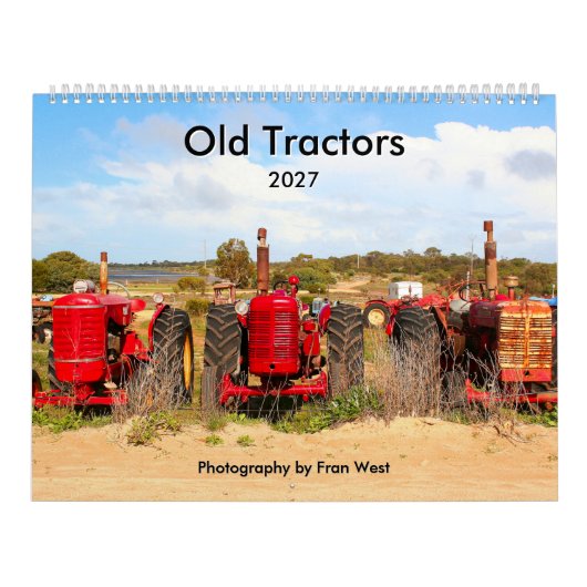 Alte Traktoren 2027 Kalender (Titelbild)